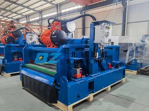 北鉆固控設備鉆井液振動篩銷往國內(nèi)某項目現(xiàn)場